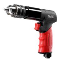 SLAIR 1/2" REVERSIBLE AIR DRILL ,700RPM , KEY, ALUMINUM WITH RUBBER, PROFESSIONAL