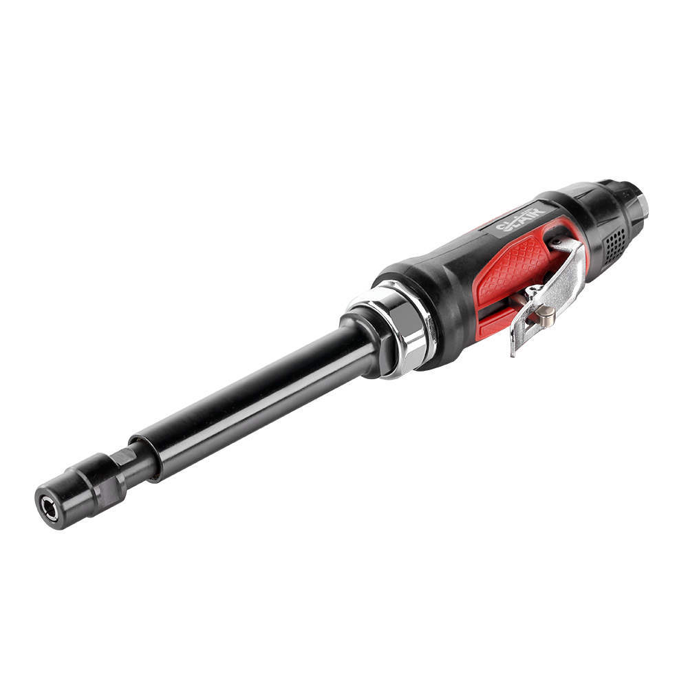 SLAIR 5" SHAFT AIR DIE GRINDER,25000RPM,SAFETY TRIGGER, COMPOSITE,WITH 1/4" 1/8" OR 3MM 6MM COLLET, PROFESSIONAL
