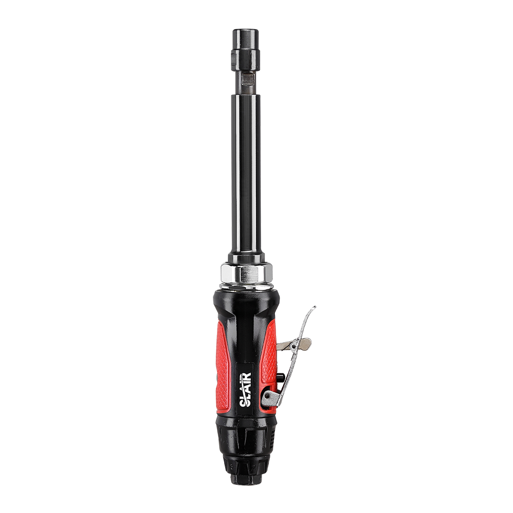 SLAIR 5" SHAFT AIR DIE GRINDER,25000RPM,SAFETY TRIGGER, COMPOSITE,WITH 1/4" 1/8" OR 3MM 6MM COLLET, PROFESSIONAL