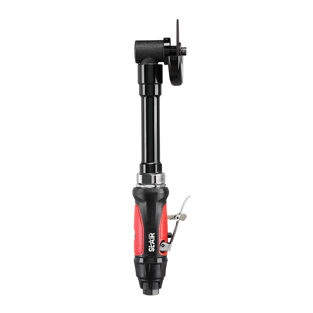SLAIR 3" EXTENDED AIR CUT-OFF TOOL,18000RPM,SAFETY TRIGGER,COMPOSITE,WTH DISC, 360-DEGREE GUARD, PROFESSIONAL