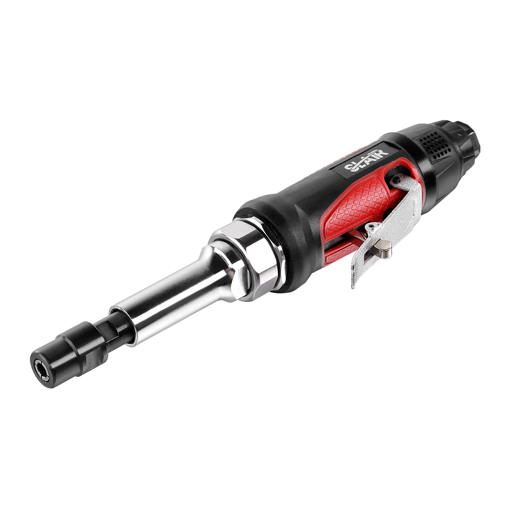 SLAIR 3" SHAFT AIR DIE GRINDER,25000RPM. SAFETY TRIGGER, COMPOSITE,WITH 1/4" 1/8" OR 3MM 6MM COLLET, PROFESSIONAL