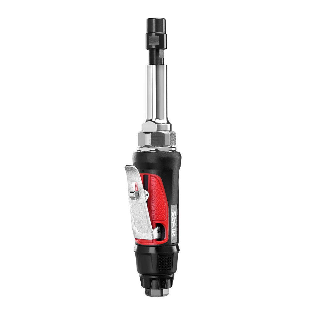 SLAIR 3" SHAFT AIR DIE GRINDER,25000RPM. SAFETY TRIGGER, COMPOSITE,WITH 1/4" 1/8" OR 3MM 6MM COLLET, PROFESSIONAL