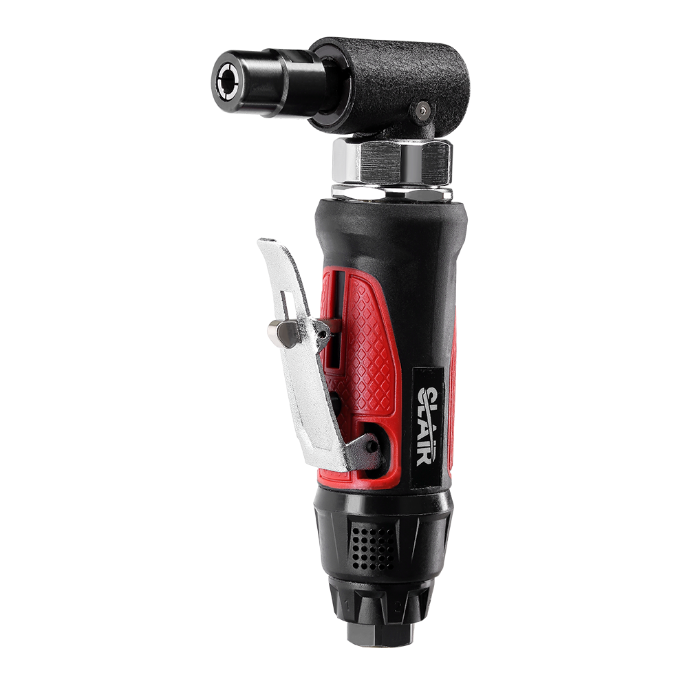 SLAIR AIR ANGLE DIE GRINDER,20000RPM,SAFETY TRIGGER,COMPOSITE,WITH1/4" 1/8" OR 3MM 6MM COLLET,PROFESSIONAL
