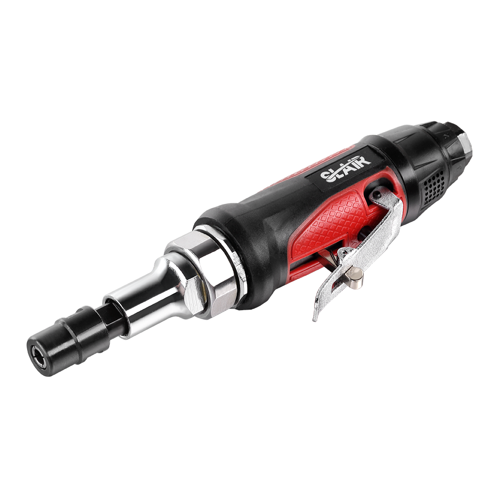 SLAIR 1" SHAFT AIR DIE GRINDER,25000RPM,SAFETY TRIGGER,COMPOSITE, WITH 1/4" 1/8" OR 3MM 6MM COLLET, PROFESSIONAL