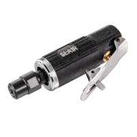 SLAIR MINI AIR DIE GRINDER, 25000RPM,SAFETY TRIGGER,ALUMINUM,WITH1/4" 1/8" OR 3MM 6MMCOLLET , PROFESSIONAL