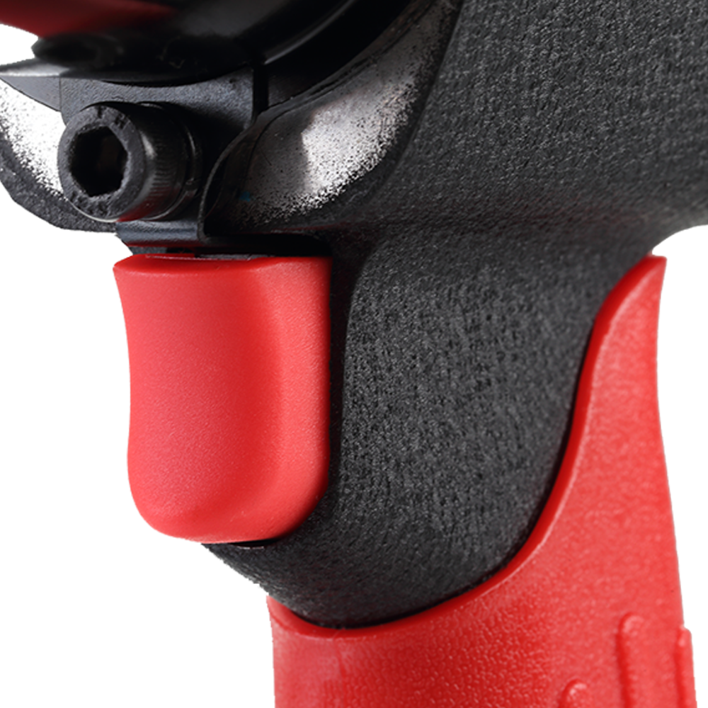 SLAIR 1/2" AIR IMPACT WRENCH- 881NM, HANDLE EXHAUST, ALUMINUM WITH RUBBER