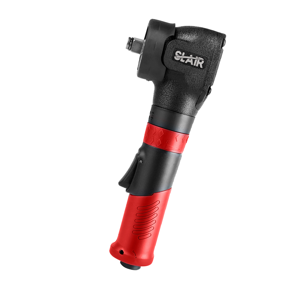SLAIR STRAIGHT 1/2" AIR IMPACT WRENCH- 407NM, RATCHET, NARROW SPACE