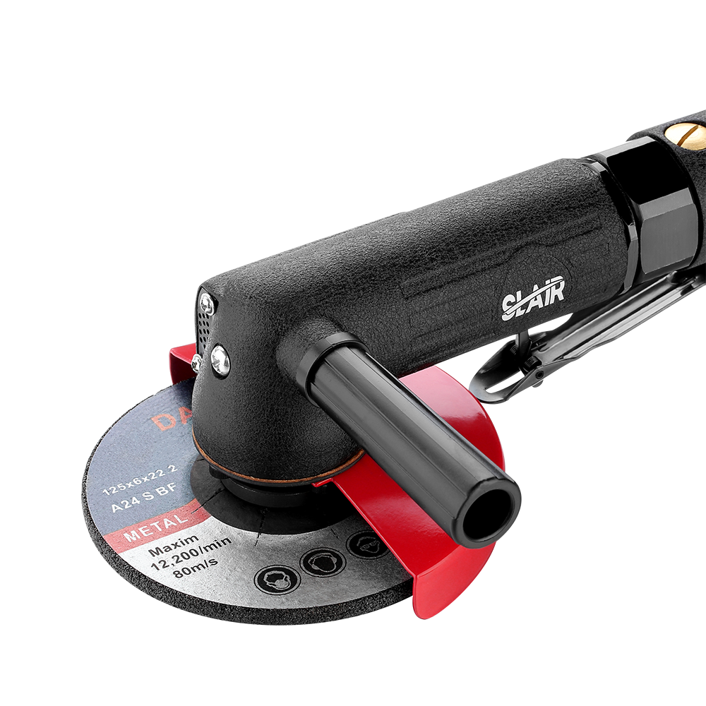 SLAIR 4" 5" AIR ANGLE GRINDER, TIGGER, PROFESSIONAL