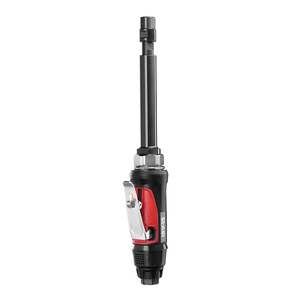 SLAIR 5" SHAFT AIR DIE GRINDER,25000RPM,SAFETY TRIGGER, COMPOSITE,WITH 1/4" 1/8" OR 3MM 6MM COLLET, PROFESSIONAL