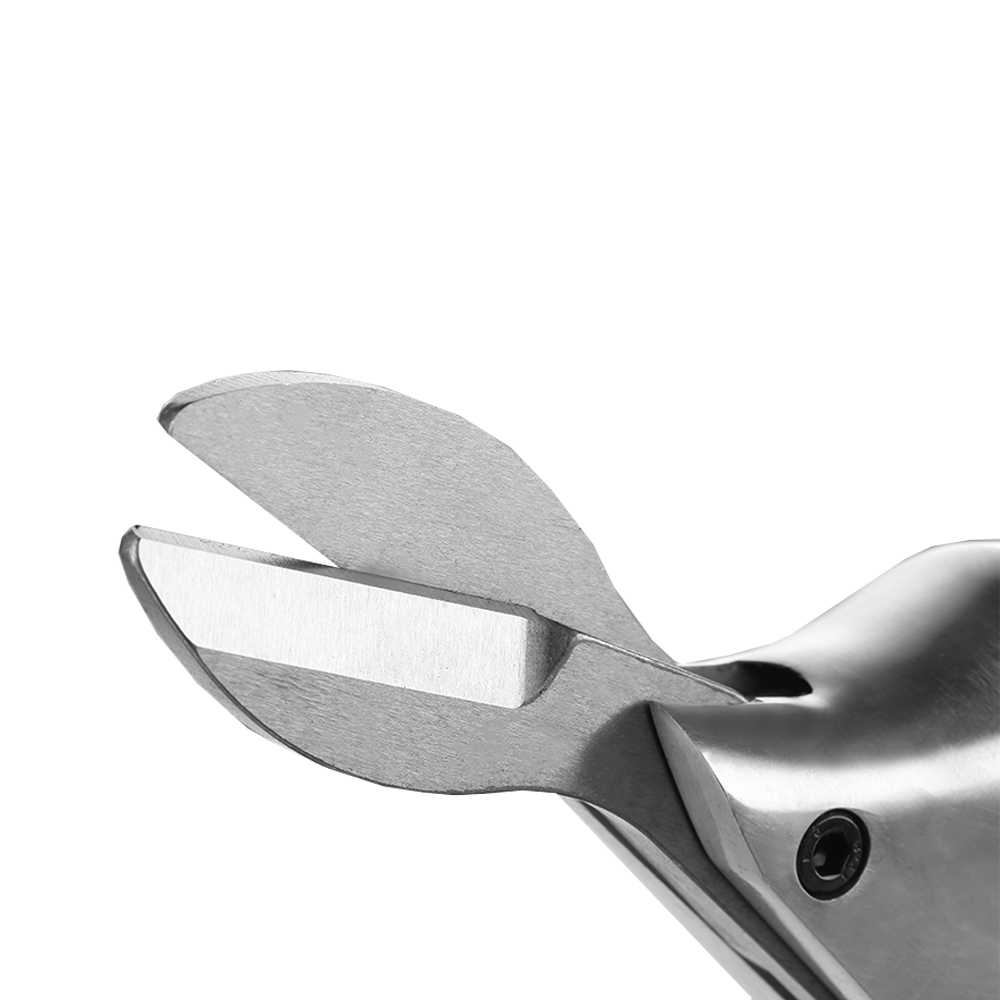 SLAIR AIR IMPACT SCISSORS, ALUMINUM WITH RUBBER, BUTTON, 1.5MM STEEL