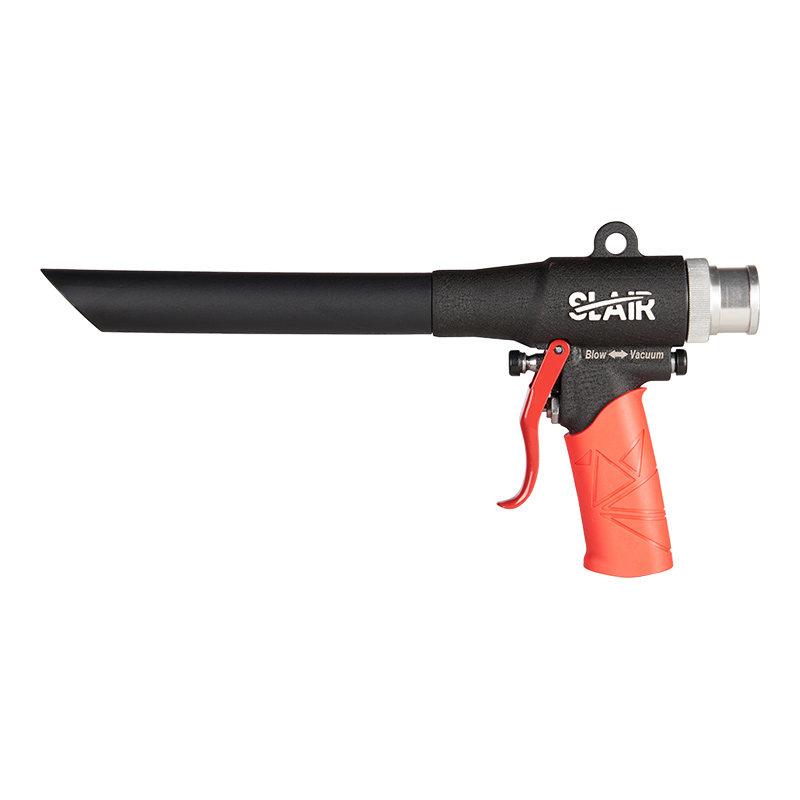 SLAIR ONE-TOUCH AIR VACUUM/BLOW GUN KIT, 2 IN 1, WITH HOSE, BAG, HEAVY DUTY