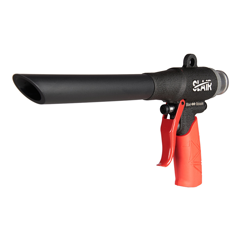 SLAIR ONE-TOUCH AIR VACUUM/BLOW GUN KIT, 2 IN 1, WITH HOSE, BAG, HEAVY DUTY