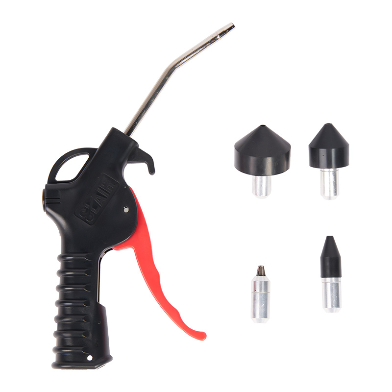 SLAIR AIR BLOW GUN KIT WITH 4PC TIPS, BMC SET, PA66,  BRASS INLET, DURABLE