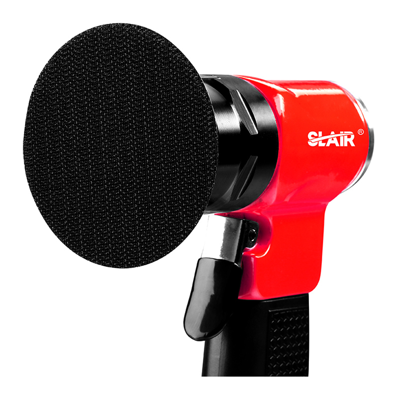 SLAIR 3"AIR POLISHING SANDER(BIAS), ALUMINUM WITH RUBBER, PROFESSIONAL
