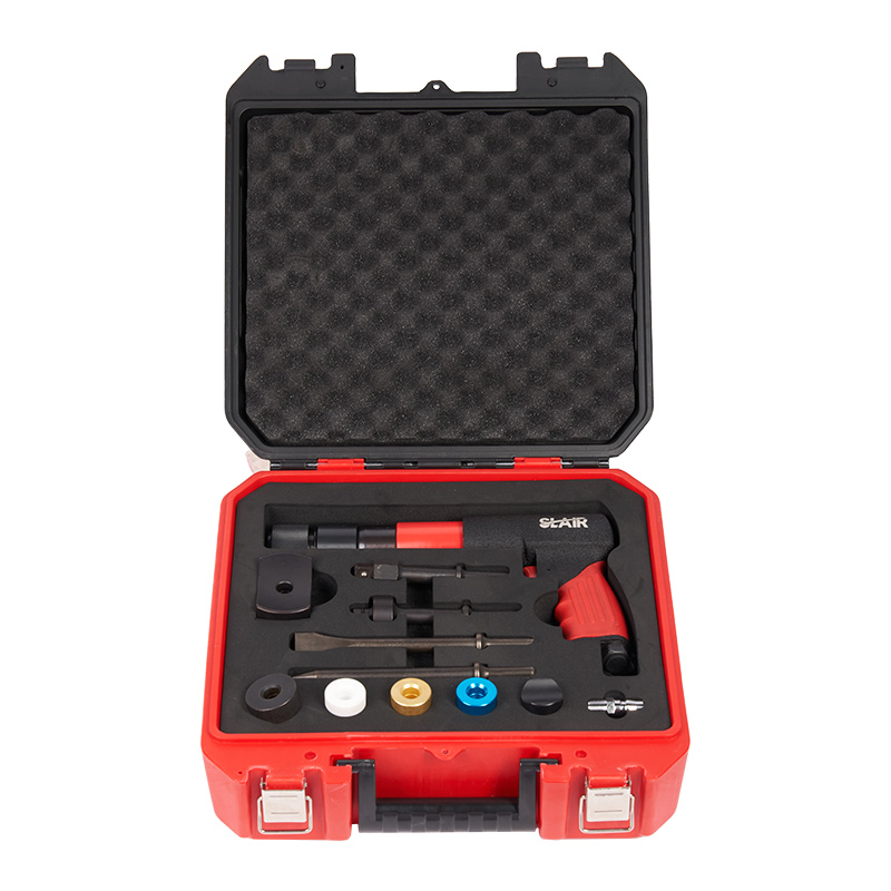 SLAIR Tool Kit 15PC 250MM AIR HAMMER KIT, WITH SPRING, SPECIAL VILBRO CHISEL, HEAVY DUTY, BMC SET