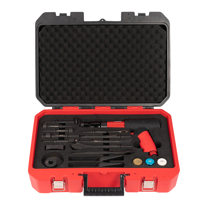 SLAIR Tool Kit 20PC 250MM AIR HAMMER KIT, WITH SRPING, SPECIAL VILBRO CHISEL, HEAVY DUTY, BMC SET