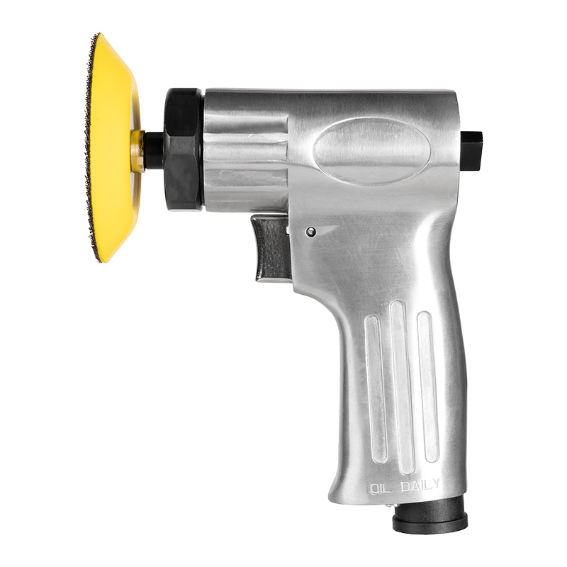 XINXING 2" OR 3" AIR POLISHING SANDER, ALUMINUM, WITH HAIRY PAD, FOAMY PAD