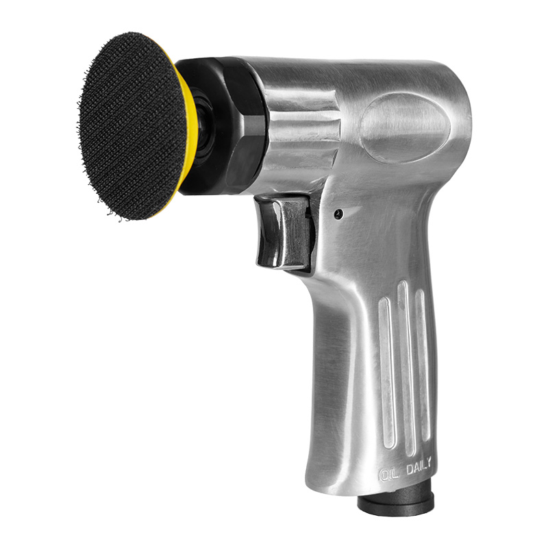 XINXING 2" OR 3" AIR POLISHING SANDER, ALUMINUM, WITH HAIRY PAD, FOAMY PAD