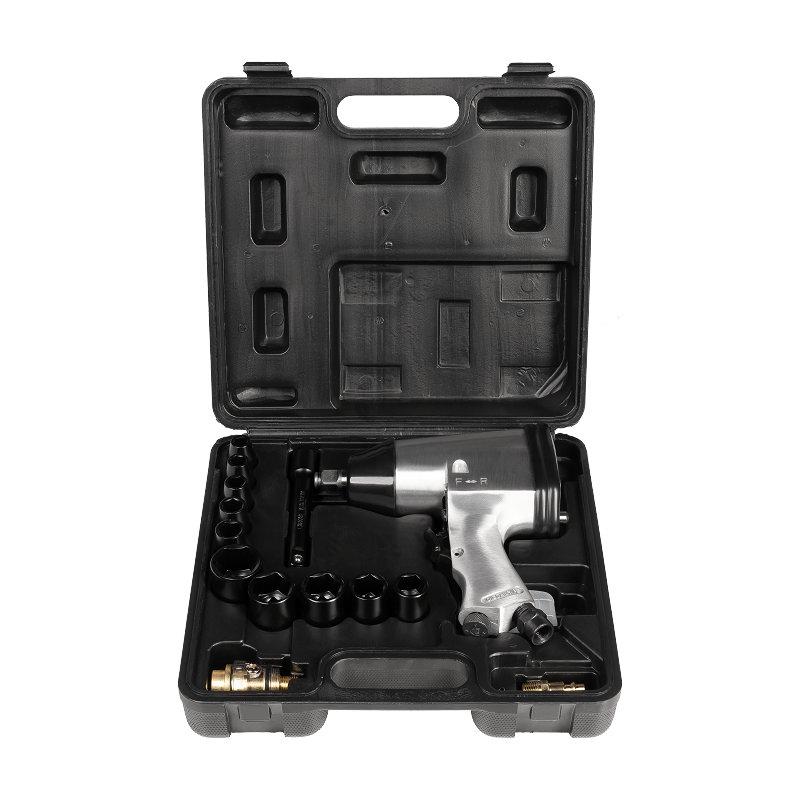XINXING XQ-T03 17PC 1/2" AIR IMPACT WRENCH KIT, 280NM, WITH SOCKET, CLASSIC, BMC SET