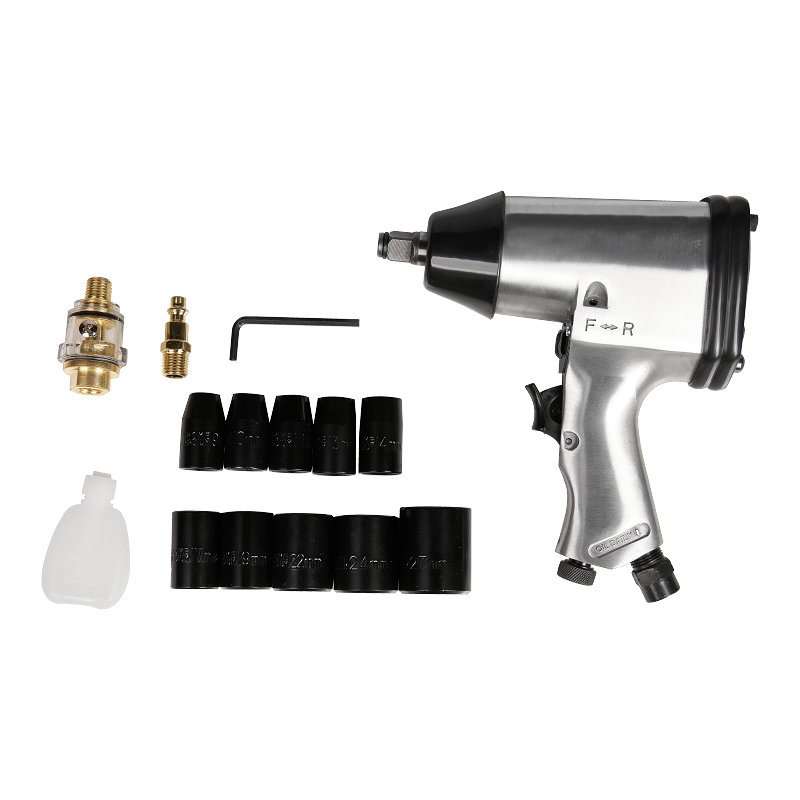 XINXING XQ-T03 17PC 1/2" AIR IMPACT WRENCH KIT, 280NM, WITH SOCKET, CLASSIC, BMC SET