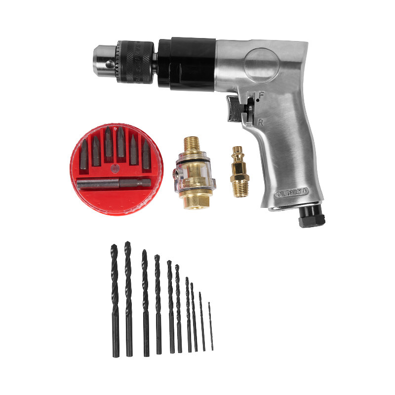 XINXING XQ-T07 23PC 3/8"AIR DRILL SCREWDRIVER KIT, 2 IN 1, WITH BIT, REVERSIBLE, CLASSIC, BMC SET