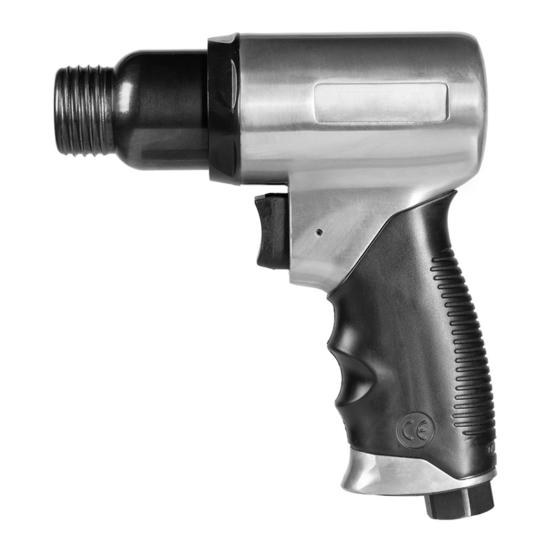 XINXING 150MM AIR HAMMER, WITH SPRING, SHORT CHISEL, ALUMINUM WITH RUBBER