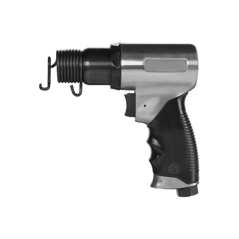 XINXING 150MM AIR HAMMER, WITH SPRING, SHORT CHISEL, ALUMINUM WITH RUBBER