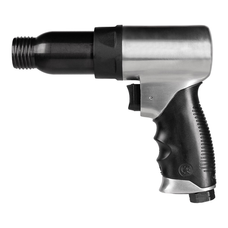 XINXING 190MM AIR HAMMER, WITH SPRING, LONG CHISEL, ALUMINUM WITH RUBBER