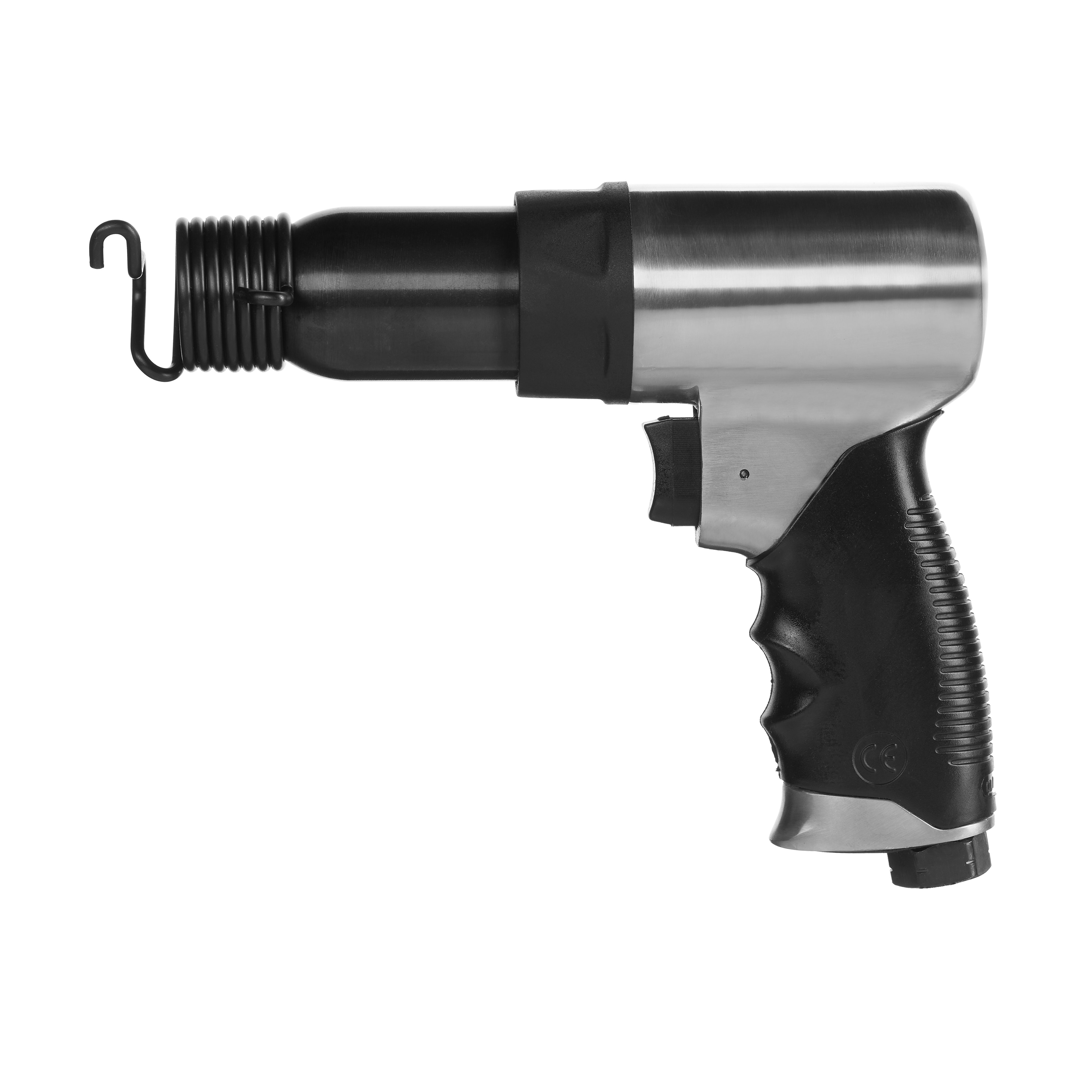 XINXING 190MM AIR HAMMER, WITH SPRING, LONG CHISEL, ALUMINUM WITH RUBBER