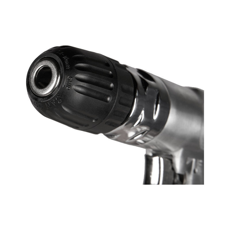 XINXING 3/8" REVERSIBLE AIR DRILL, 1800 RPM, KEYLESS, ALUMINUM, CLASSIC