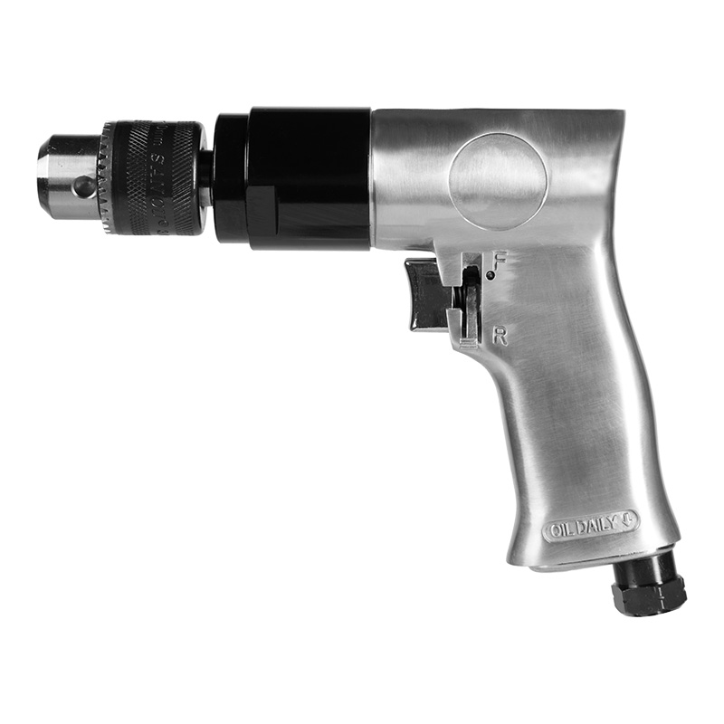 XINXING 3/8" REVERSIBLE AIR DRILL, 1800 RPM, ALUMINUM, CLASSIC