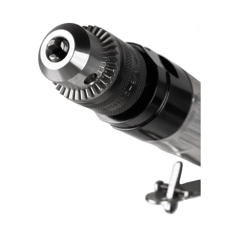 XINXING 3/8" IN-LINE AIR DRILL, 2500 RPM, KEYLESS, ALUMINUM