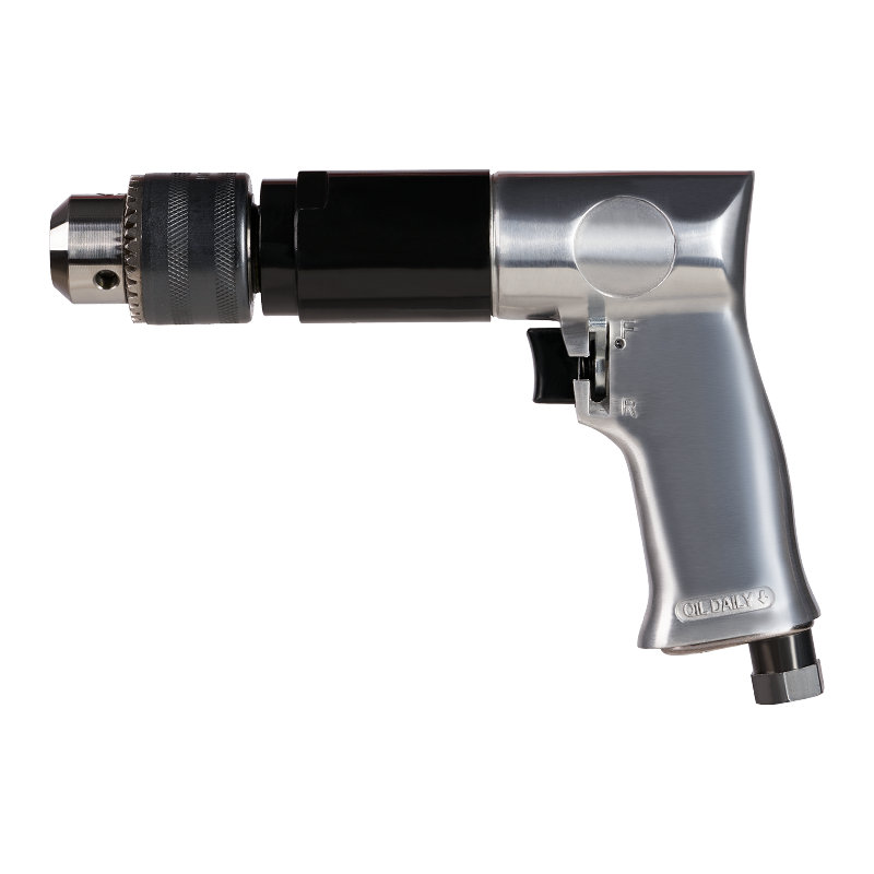 XINXING 1/2" REVERSIBLE AIR DRILL, 700 RPM, KEYLESS, ALUMINUM, PROFESSIONAL