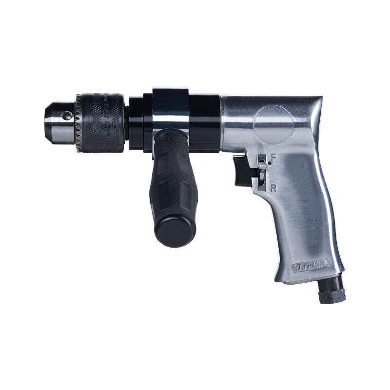 XINXING 1/2" REVERSIBLE AIR DRILL, 700 RPM, KEYLESS, ALUMINUM, PROFESSIONAL
