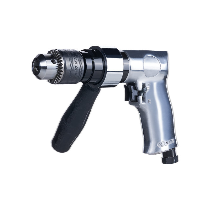 XINXING 1/2" REVERSIBLE AIR DRILL, 700 RPM, KEYLESS, ALUMINUM, PROFESSIONAL