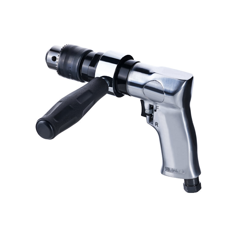 XINXING 1/2" REVERSIBLE AIR DRILL, 700 RPM, KEYLESS, ALUMINUM, PROFESSIONAL
