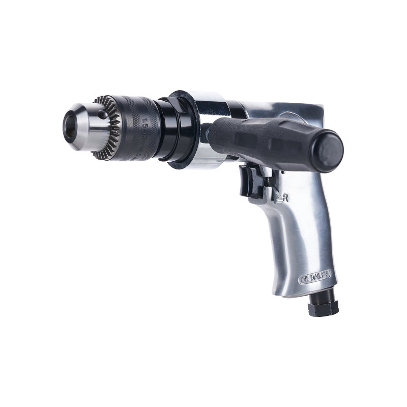 XINXING 1/2" REVERSIBLE AIR DRILL, 700 RPM, KEYLESS, ALUMINUM, PROFESSIONAL