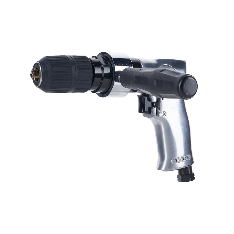 XINXING 1/2" REVERSIBLE AIR DRILL, 700 RPM, KEYLESS, ALUMINUM, PROFESSIONAL
