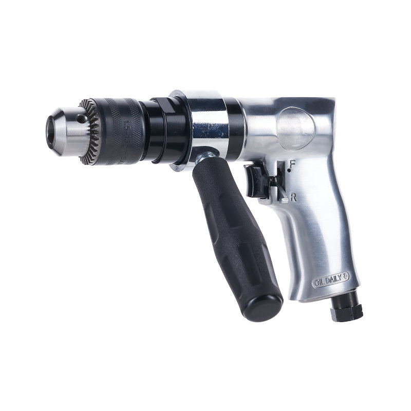 XINXING 1/2" REVERSIBLE AIR DRILL, 700 RPM, KEYLESS, ALUMINUM, PROFESSIONAL