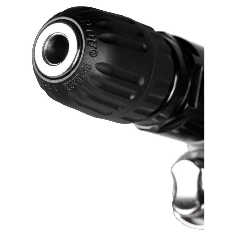 XINXING 3/8" AIR DRILL, 1600 RPM, REVERSIBLE, KEYLESS, ALUMINUM WITH RUBBER