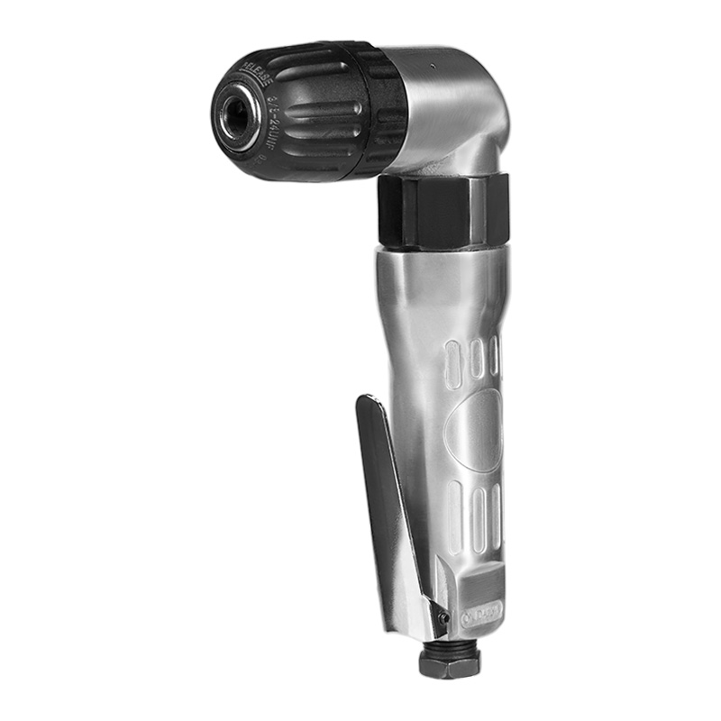 XINXING 3/8" AIR ANGLE DRILL, 1800 RPM, KEYLESS, ALUMINUM, PROFESSIONAL