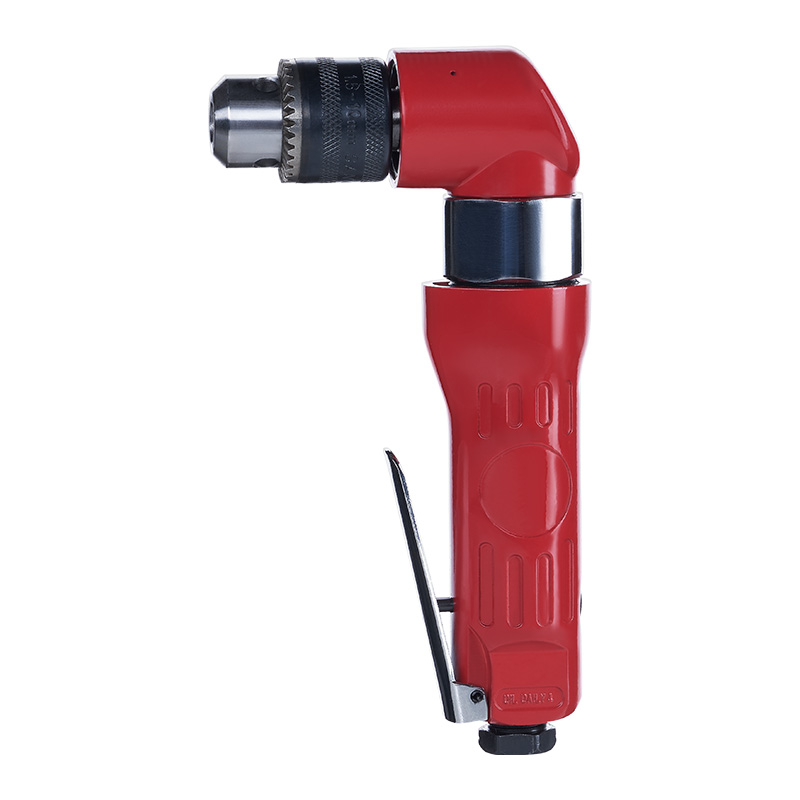 XINXING 3/8" AIR ANGLE DRILL, 1800 RPM, KEYLESS, ALUMINUM, PROFESSIONAL