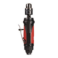 XINXING 3/8" IN-LINE AIR DRILL, HIGH SPEED, 20000 RPM, COMPOSTE, SAFE TRIGGER