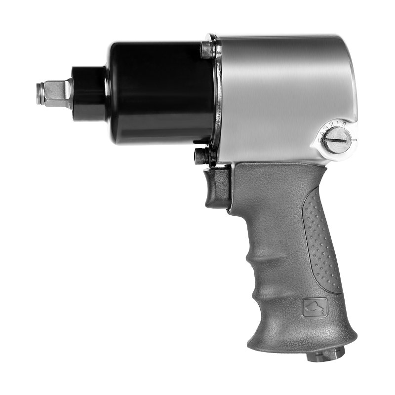 XINXING 1/2" AIR IMPACT WRENCH- 488NM, HANDLE EXHAUST, ALUMINUM WITH RUBBER