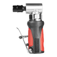 XINXING MINI AIR ANGLE DIE GRINDER, 20000RPM, SAFETY TRIGGER, ALUMINUM, WITH 1/4" 1/8" OR 3MM 6MM COLLET