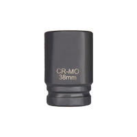 3/4" deep blackening CrMo socket-38mm
