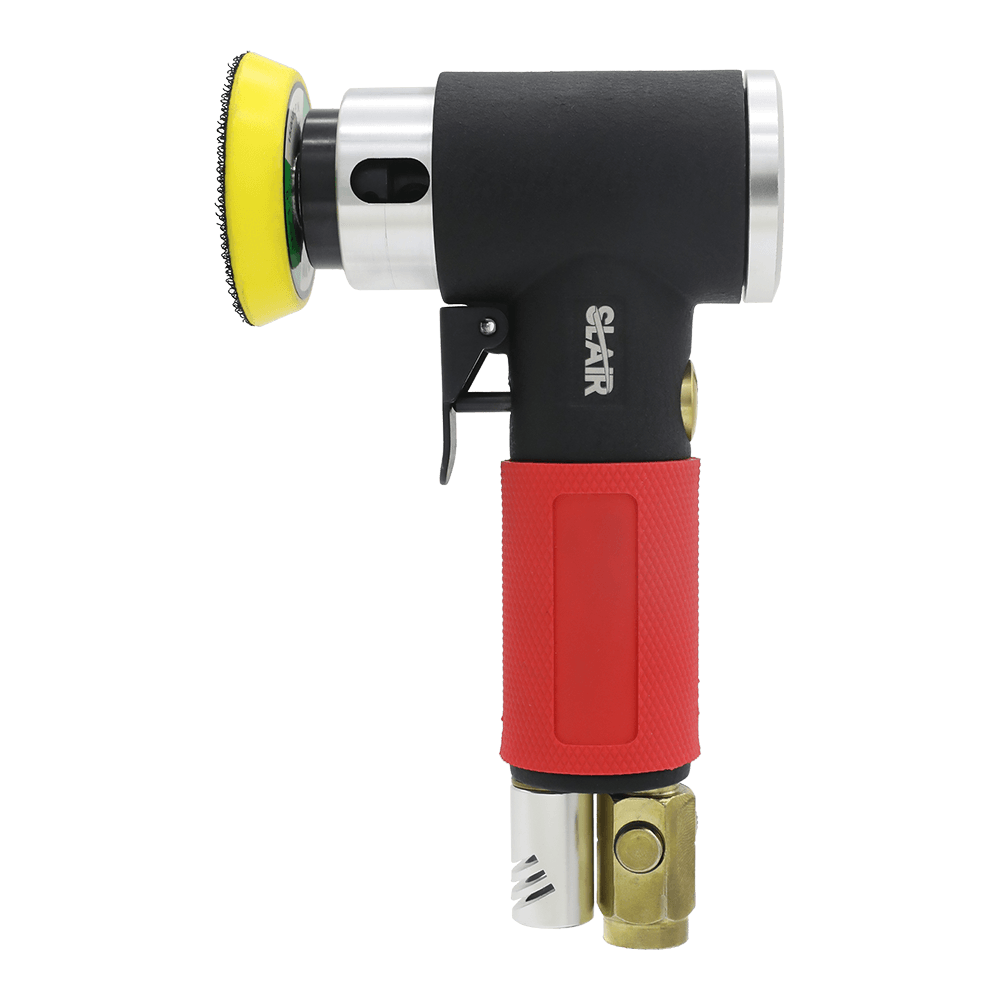 Mini Random Drbital Air Sander  -  mini 2inch, replaceable, multiple pads