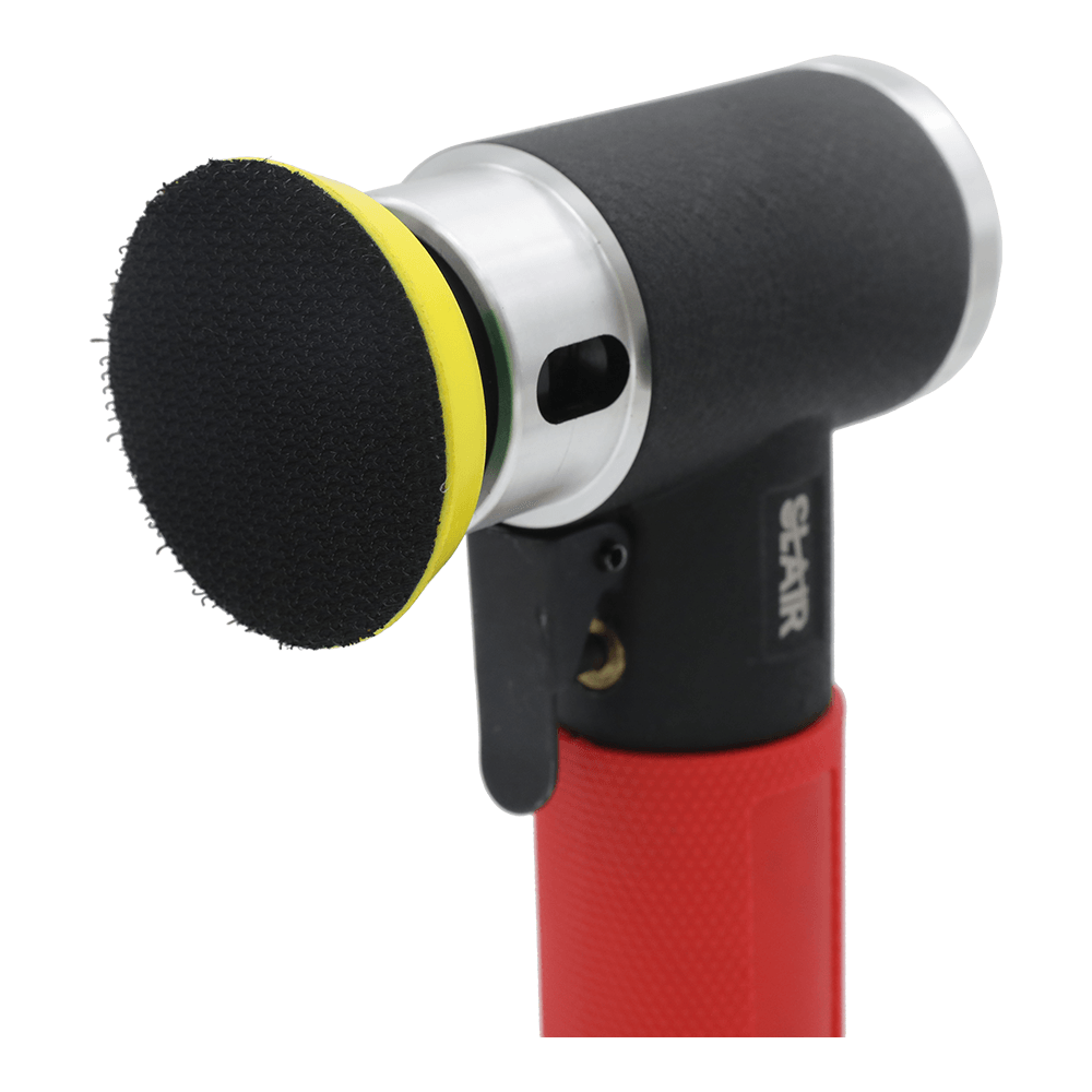Mini Random Drbital Air Sander  -  mini 2inch, replaceable, multiple pads