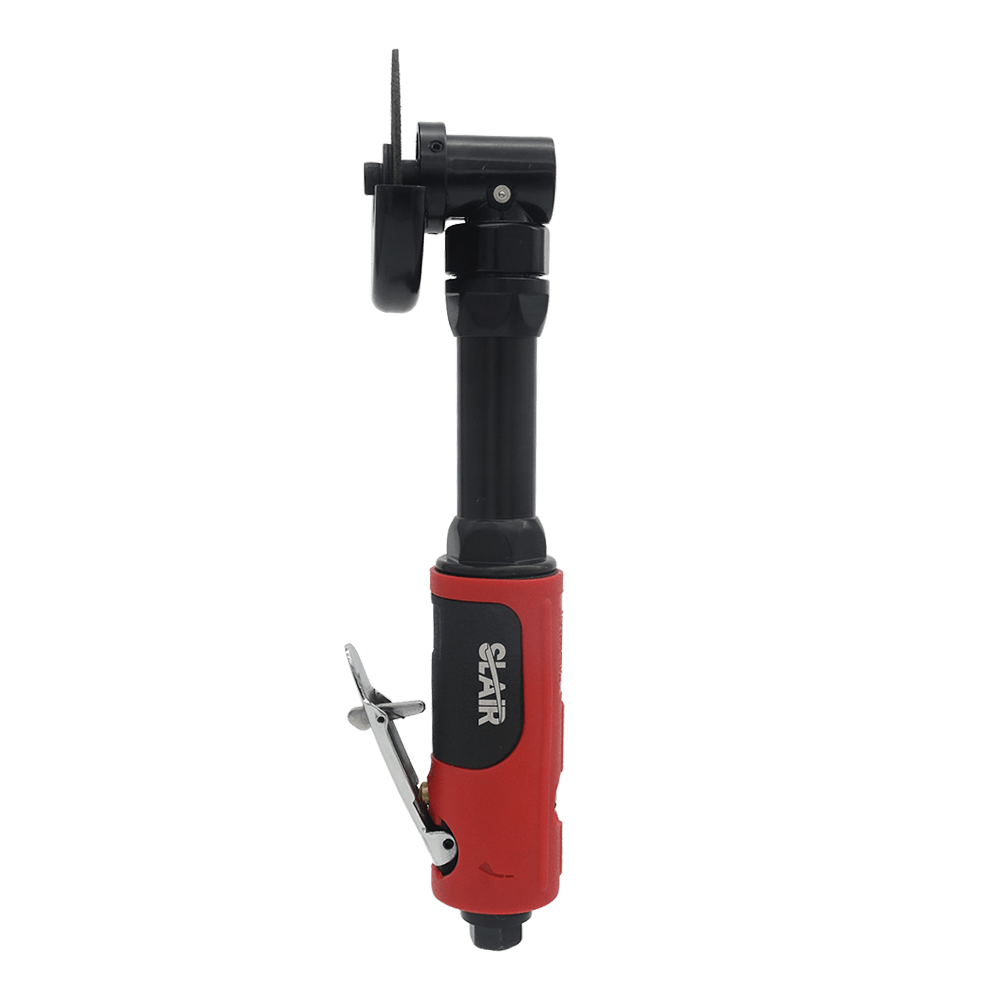 3"Air Cut-Off tool - extended shaft, safety trigger, durable disc