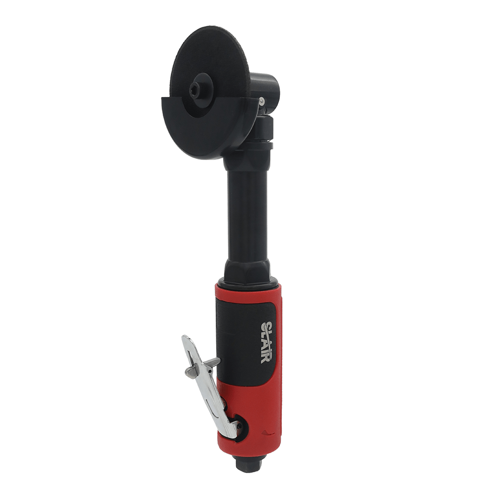 3"Air Cut-Off tool - extended shaft, safety trigger, durable disc